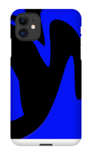 Dark Blue and Black iPhone Case