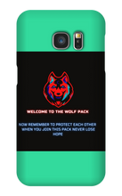 the wolf pack  Samsung Phone Cases