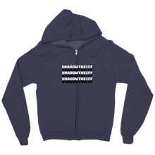 Stacked Shadow Zip-Up-Hoodie