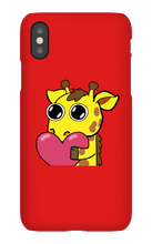 lexxlegion heart giraffe iPhone Phone Cases