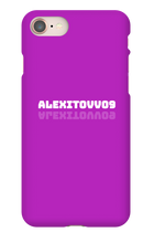 alexitovv09 iPhone texto blanco