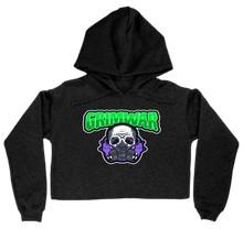 Gas Mask Skull hoodie-women-cropped