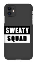 Sweaty Squad iPhone Case (Invert Theme)