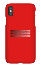 foxymangleclubgallegos iPhone Phone Cases