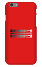 foxymangleclubgallegos iPhone Phone Cases