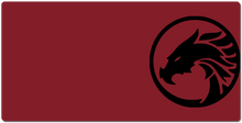 QcDragonz XXL Gaming Mousepad Black logo