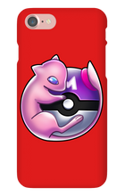 Mew on Master Ball iPhone Case