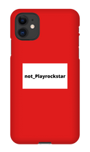 not_playrockstar iPhone Phone Cases