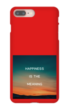 Happiness is the Meaning IPhone Cases