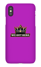 King Zyrax WE OUT HERE iPhone Cases