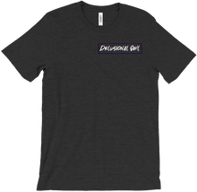 Delusional Owl Logo T-shirt Midnight Purple