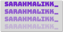 sarahmalikk_ XXL Gaming Mousepad