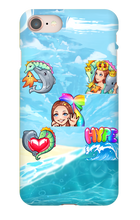 h2oQueen Beach Emotes iPhone Phone Cases