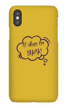 DRAMA iPhone Phone Cases