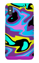 80's swirl iPhone Phone Cases
