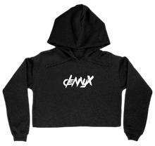 DENNYx Hoodie-cropped (logo/w)