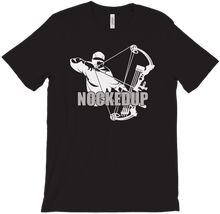Nockedup White Logo T-Shirts