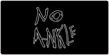 No Ankle XXL Gaming Mousepad