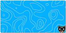 Blue  bear 18x36 (mousepad)