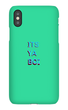 ITS YA BOI iPhone case