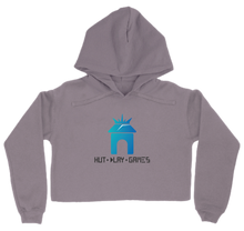 hutplaygames hoodie women cropped