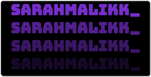 sarahmalikk_ XXL Gaming Mousepad