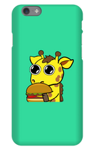 lexxlegion hamburger giraffe  iPhone Phone Cases