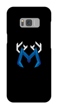 Blue logo Samsung Phone Cases
