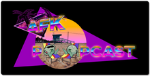 AFK Poopcast "Outrun" XXL Gaming Mousepad