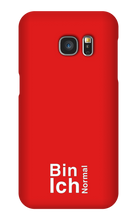 Bin ich Normal Samsung Cases Dunkel Unten