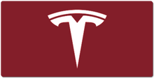 BrianPlayz_YT Tesla logo XXL Gaming Mousepad