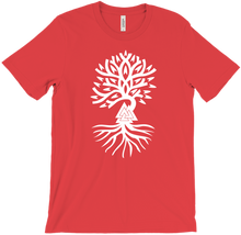 Drykk Tree Logo - White on Dark Shirt