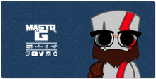 God of Skully XXL Gaming Mousepad