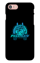 PmanPrays Blue Logo iPhone Case