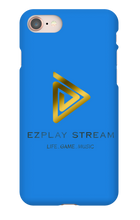 EZPLAYSTREAM iPhone Phone Case (Metal Gold Logo)