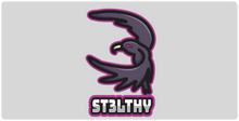 St3lthy XXL Gaming Mousepad Raven Design