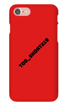 too_short219 iPhone Phone Cases