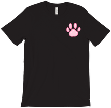 catscratchplays pawprint tshirt