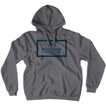 D4V Hoodies (No-Zip/Pullover) Logo Blue Headphone