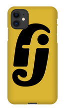 drumfacejames iPhone Case (Black Logo)