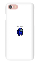 Blue is sus iPhone Phone Cases