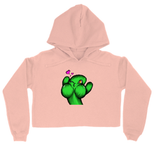 Cacti Lady Crop Hoodie