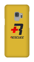 RESCUEE Samsung Phone Case Black and Red Logo