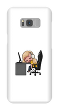 Desk Chibi Samsung Phone Cases
