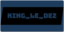king_le_dez XXL Gaming Mousepad