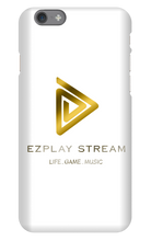 EZPLAYSTREAM iPhone Phone Case (Metal Gold Logo)