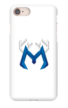Blue logo iPhone Phone Cases