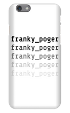 franky_poger iPhone Phone Cases