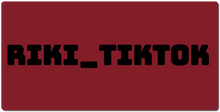 riki_tiktok XXL Gaming Mousepad