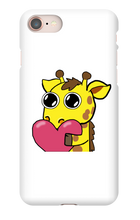 lexxlegion heart giraffe iPhone Phone Cases